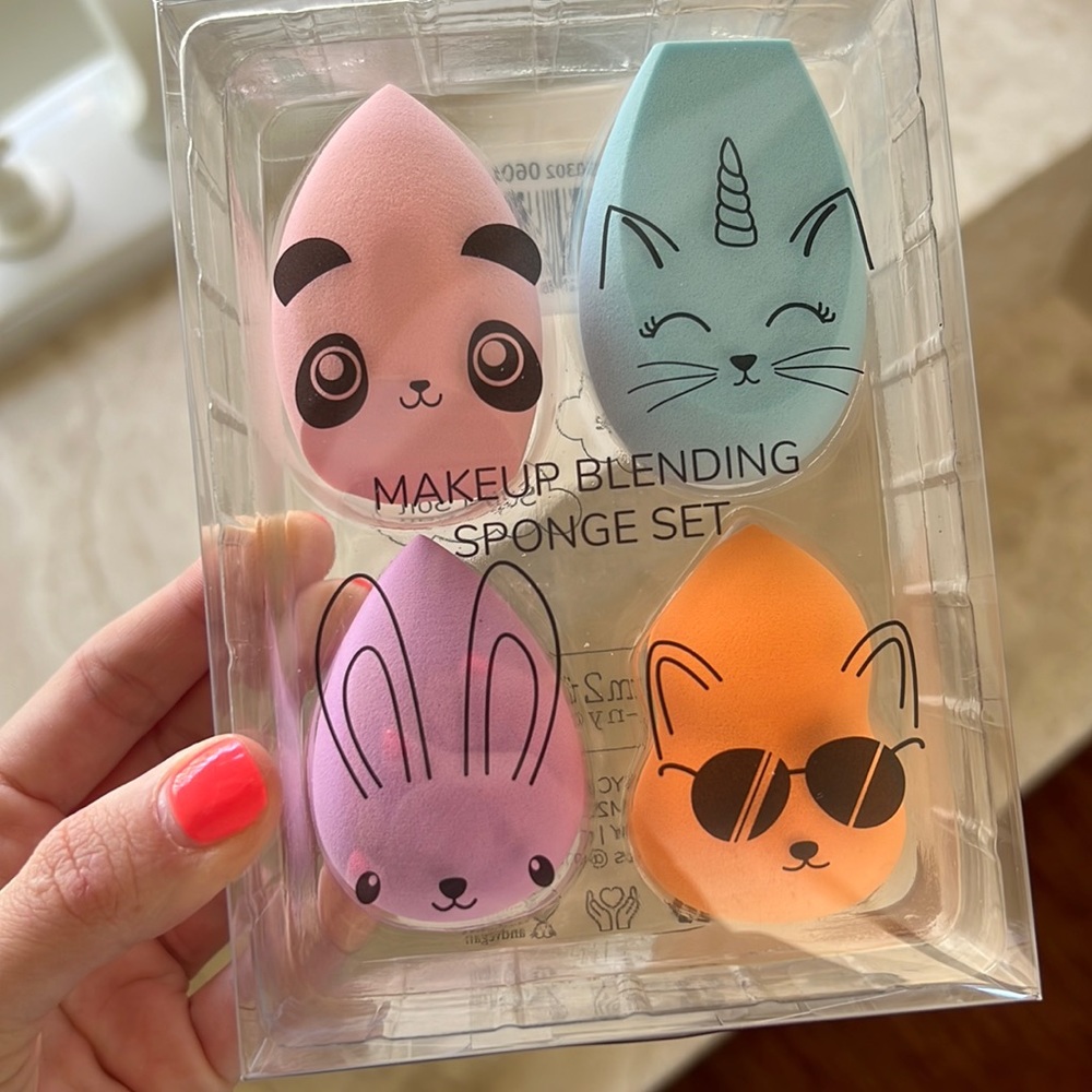 Cute 4 pack sponges